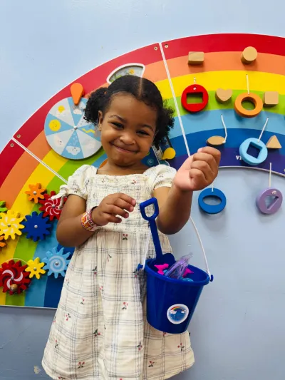 Child at Little Heaven Daycare